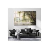 Artarilion Cam Yatay Duvar Tablosu Cam Vintage Salincak Ev Ofis Salon Modern Duvar Tablosu