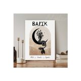 Artarilion Dijital HD Baskı Kanvas Tablo Balık Burcu Kanvas Tablo Zodiac Burç Duvar Tablosu
