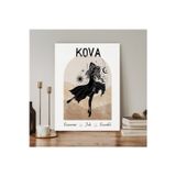 Artarilion Dijital HD Baskı Kanvas Tablo Kova Burcu Kanvas Tablo Zodiac Burç Duvar Tablosu