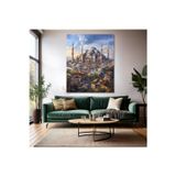 Artarilion Kanvas Dikey Duvar Tablosu Kanvas Ayasofya Ev Ofis Salon Modern Duvar Tablosu