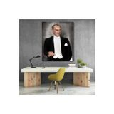 Artarilion Mustafa Kemal Atatürk Renkli Tablo Kanvas Tablo Modeli Hd Dijital Baskı Duvar Tablosu