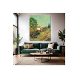 Artarilion Van Gogh Kanvas Tablo Dijital Baskı Kanvas Duvar Tablosu Bahçe Manzarası Empresyonizm Tablo