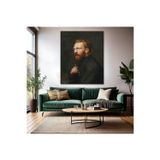 Artarilion Van Gogh Kanvas Tablo Dijital Baskı Kanvas Duvar Tablosu Yan Açı Portre Empresyonizm Tablo
