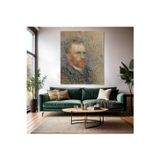 Artarilion Van Gogh Kanvas Tablo Kanvas Duvar Tablosu Empresyonizm Tablo Oto Portre 1887