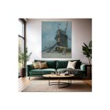 Artarilion Van Gogh Kanvas Tablo Kanvas Duvar Tablosu Galette Değirmeni Empresyonizm Tablo