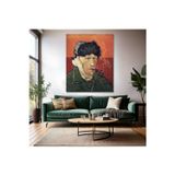 Artarilion Van Gogh Kanvas Tablo Kanvas Duvar Tablosu Klasik Empresyonizm Tablo Portre