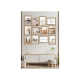 Artavessa 12 Parça Çerçeve Görünümlü Mdf Tablo Seti - 15 x 20 - Karışık