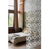 Artavessa 12 Parça Oda Bölücü Seperatör Mdf Paneller Model 1 (Beyaz)
