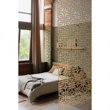 Artavessa 12 Parça Oda Bölücü Seperatör Mdf Paneller - Model 2 (Bej), 29 x 29