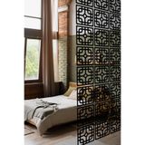 Artavessa 12 Parça Oda Bölücü Seperatör Mdf Paneller - Model 2 (Siyah), 29 x 29