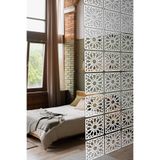 Artavessa 12 Parça Oda Bölücü Seperatör Mdf Paneller - Model 5 (Beyaz), 29 x 29