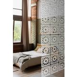 Artavessa 12 Parça Oda Bölücü Seperatör Mdf Paneller Model 5 (Beyaz)