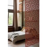 Artavessa 12 Parça Oda Bölücü Seperatör Mdf Paneller Model 5 (Toprak)