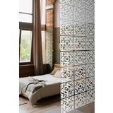 Artavessa 12 Parça Oda Bölücü Seperatör Mdf Paneller Model 6 (Beyaz)