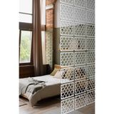Artavessa 12 Parça Oda Bölücü Seperatör Mdf Paneller - Model 7 (Beyaz), 29 x 29