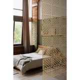Artavessa 12 Parça Oda Bölücü Seperatör Mdf Paneller - Model 8 (Bej), 29 x 29