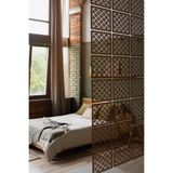 Artavessa 12 Parça Oda Bölücü Seperatör Mdf Paneller - Model 8 (Kahverengi), 29 x 29