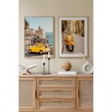 Artavessa 2 Parça Ahşap Çerçeve Görünümlü Mdf Tablo Seti 20x30 Cm - Model 9, 33 x 48