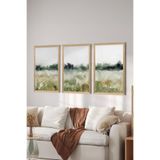 Artavessa 3 Parça Ahşap Çerçeve Görünümlü Mdf Tablo Seti ERSYCRVSZ3SET5, 20 x 30