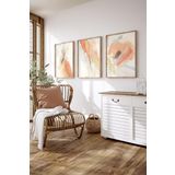 Artavessa 3 Parça Çerçeve Görünümlü Mdf Tablo Seti - ARTSYCLLCT36-2030