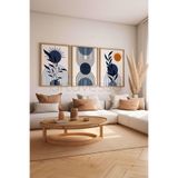 Artavessa 3 Parça Gerçek Ham Ahşap Çerçeveli Tablo Seti - Model 17, 20 x 30
