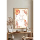 Artavessa Ahşap Çerçeve Görünümlü Kişiye Özel (GÖNDERDİĞİNİZ İSMİ YAZIYORUZ) Mdf Tablo 20x30 Cm - Model 5, 15 x 20