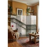Artavessa Dekoratif 5 Kanatlı Dijital Baskılı Kanvas Paravan - Seperatör - 200X180 cm - Model 1 - Çok Renkli