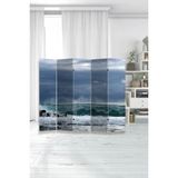 Artavessa Dekoratif 5 Kanatlı Dijital Baskılı Kanvas Paravan - Seperatör - 200X180 cm - Model 13 - Çok Renkli