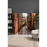 Artavessa Dekoratif 5 Kanatlı Dijital Baskılı Kanvas Paravan - Seperatör - 200X180 cm - Model 4 - Çok Renkli
