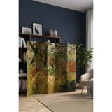 Artavessa Dekoratif 5 Kanatlı Dijital Baskılı Kanvas Paravan - Seperatör - 200X180 cm - Model 5 - Çok Renkli