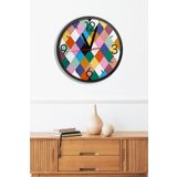 Artavessa Dekoratif Ahşap Mdf 3D Efektli 5Mm Duvar Saati - Model 11