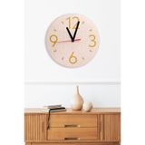 Artavessa Dekoratif Ahşap Mdf 3D Efektli 5Mm Duvar Saati - Model 16