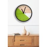 Artavessa Dekoratif Ahşap Mdf 3D Efektli 5mm Duvar Saati - Model 2, 36 x 36