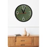 Artavessa Dekoratif Ahşap Mdf 3D Efektli 5Mm Duvar Saati - Model 26