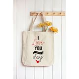 Artavessa Ham Bez Çanta 35X40 Cm - I Love You Every Day