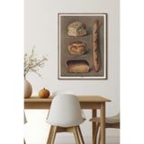 Artavessa Tek Parça Ahşap Çerçeve Görünümlü Pantene Renk Serisi MDF Tablo 20x30 cm - Model 18, 33 x 48