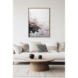 Artavessa Tek Parça Ahşap Çerçeve Görünümlü Pantene Renk Serisi MDF Tablo 20x30 cm - Model 3, 20 x 30