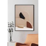 Artavessa Tek Parça Ahşap Çerçeve Görünümlü Pantene Renk Serisi MDF Tablo 20x30 cm - Model 6, 33 x 48