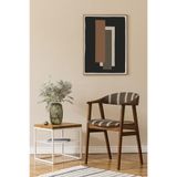 Artavessa Tek Parça Ahşap Çerçeve Görünümlü Pantene Renk Serisi MDF Tablo 33x48 cm - Model 4, 20 x 30