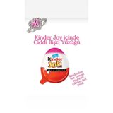 ArtBDesign Pembe Ciddi İlişki Yüzüklü Kinder Joy