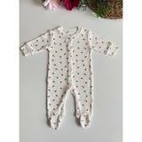 Artci Collection Patikli Bebek Tulum - Kiraz - 00-Kırmızı - 0 - 3 Ay