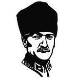 Artécora , Atatürk Kalpaklı Metal Duvar Tablo