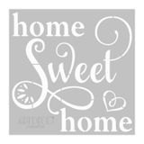 Artdeco 113 Home Sweet Home 30x30 cm Stencil Boyama Şablonu