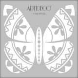 Artdeco 120 Kelebek 30x30 cm Stencil Boyama Şablonu
