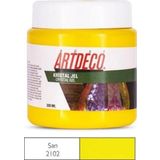 Artdeco 2102 Su Bazlı Transparan Şeffaf Sarı Kristal Jel