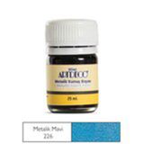 Artdeco 25 ml Metalik Mavi Kumaş Boyası
