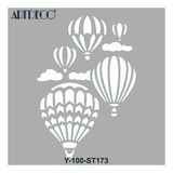 Artdeco 30x30 cm Balonlar 173 Stencil