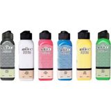 Artdeco 6x140 ml Canlı Renkler Akrilik Boya Seti