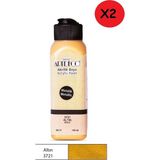 Artdeco Akrilik Boya 140 ml Altın Y-071R-3721 2 Adet