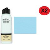 Artdeco Akrilik Boya 140 ml Boncuk Mavi 2 Adet